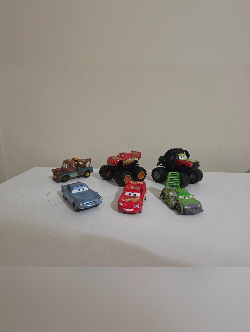 the Disney Pixar Cars Set Of 6